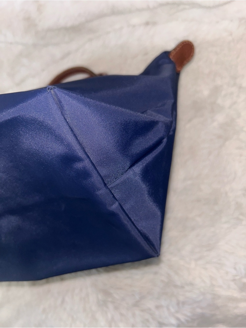 Longchamp Le Pliage Small Navy Tote Bag - Picture 10 of 14